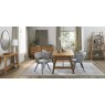 Signature Collection Camden Rustic Oak 4 - 6 Seater Dining Table