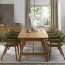 Signature Collection Camden Rustic Oak 6 - 8 Seater Dining Table