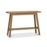 Signature Collection Camden Rustic Oak Console Table With Shelf