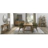 Signature Collection Camden Rustic Oak Console Table With Shelf