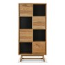 Signature Collection Camden Rustic Oak Display Cabinet