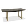 Signature Collection Athena Fumed Oak 4-6 Extension Dining Table