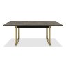 Signature Collection Athena Fumed Oak 4-6 Extension Dining Table