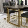 Signature Collection Athena Fumed Oak 4-6 Extension Dining Table