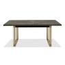 Signature Collection Athena Fumed Oak 6-8 Extension Dining Table