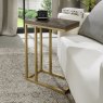 Signature Collection Athena Fumed Oak Sofa Table