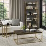 Signature Collection Athena Fumed Oak Sofa Table