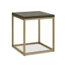 Signature Collection Athena Fumed Oak Lamp Table