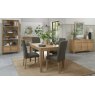 Signature Collection Chester Oak 4-6 Extension Dining Table