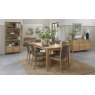 Signature Collection Chester Oak 6-8 Extension Dining Table