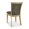 Signature Collection Chester Oak Upholstered Chair - Mocha Fabric (Pair)