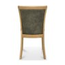 Signature Collection Chester Oak Upholstered Chair - Mocha Fabric (Pair)