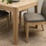 Signature Collection Chester Oak Upholstered Chair - Mocha Fabric (Pair)