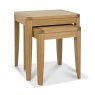 Signature Collection Chester Oak Nest of Lamp Tables