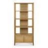 Signature Collection Chester Oak Open Display Unit