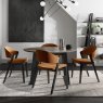 Signature Collection Emerson Weathered Oak & Peppercorn 4 Seater Circular Dining Table