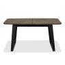 Signature Collection Emerson Weathered Oak & Peppercorn 4-6 Seater Extension Dining Table