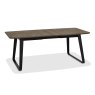 Signature Collection Emerson Weathered Oak & Peppercorn 4-6 Seater Extension Dining Table