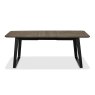 Signature Collection Emerson Weathered Oak & Peppercorn 4-6 Seater Extension Dining Table