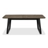 Signature Collection Emerson Weathered Oak & Peppercorn 6-8 Seater Extension Dining Table