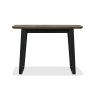 Signature Collection Emerson Weathered Oak & Peppercorn Console Table