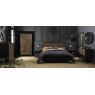 Bentley Designs Sienna Fumed Oak Bedroom - room shot - 1 Drawer Nighstand