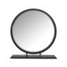 Bentley Designs Sienna Fumed Oak Vanity Mirror - feature on