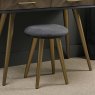 Bentley Designs Sienna Fumed Oak Stool - feature shot