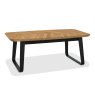 Signature Collection Emerson Rustic Oak & Peppercorn Rectangular Coffee Table