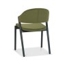 Signature Collection Camden Peppercorn Upholstered Chair in a Cedar Velvet Fabric (Pair)