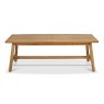 Signature Collection Camden Rustic Oak 6-8 Seater Table & 2 Large Benches