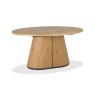 Signature Collection Vega Rustic Oak & Peppercorn 4 Seater Table