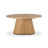Signature Collection Vega Rustic Oak & Peppercorn 4 Seater Table