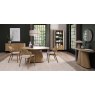 Signature Collection Vega Rustic Oak & Peppercorn 4 Seater Table