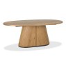 Signature Collection Vega Rustic Oak & Peppercorn 6 Seater Table