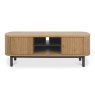 Signature Collection Vega Rustic Oak & Peppercorn Entertainment Unit
