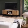 Signature Collection Vega Rustic Oak & Peppercorn Entertainment Unit