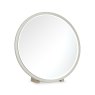 Premier Collection Larsen Scandi Oak & Soft Grey Vanity Mirror