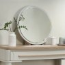 Premier Collection Larsen Scandi Oak & Soft Grey Vanity Mirror