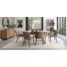 Gallery Collection Rubens - Mocha Beige Boucle Fabric Chair with Black Legs (Pair)