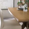 Premier Collection Kristen Oak & Light Weathered Oak 4 Seater Table