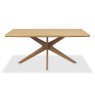 Kristen Oak & Light Weathered Oak 6 Seater Table