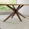 Kristen Oak & Light Weathered Oak 6 Seater Table
