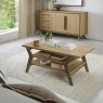 Premier Collection Kristen Oak & Light Weathered Oak Coffee Table
