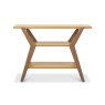 Premier Collection Kristen Oak & Light Weathered Oak Console Table