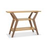Premier Collection Kristen Oak & Light Weathered Oak Console Table