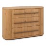 Signature Collection Vega Knotty Oak & Weathered Oak 3 Drawer Chest