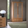 Signature Collection Vega Knotty Oak & Weathered Oak Double Wardrobe