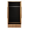 Signature Collection Vega Knotty Oak & Weathered Oak Double Wardrobe