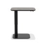 Gallery Collection Riley Grey Sintered Stone Gas Lift Adjustable Sofa Table
